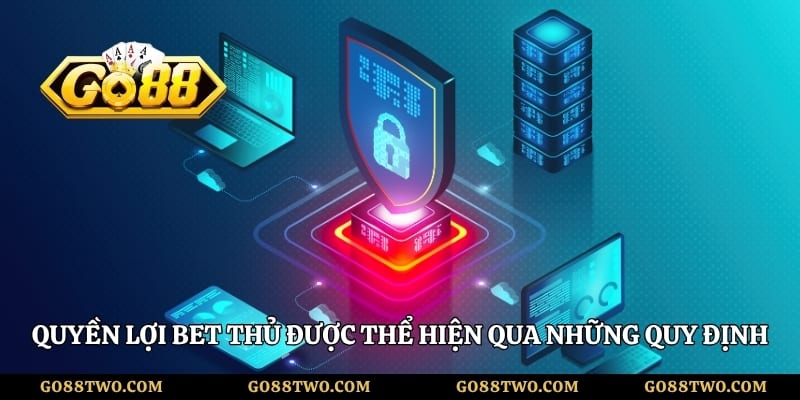 Quyền lợi bet thủ được thể hiện qua những quy định bảo mật