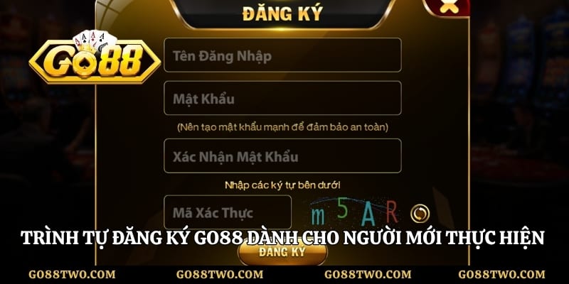 Trình tự đăng ký Go88 dành cho người mới thực hiện lần đầu